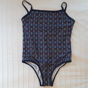 Girls anchor swimsuit